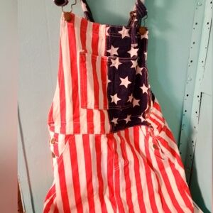 Patriotic  Overalls
